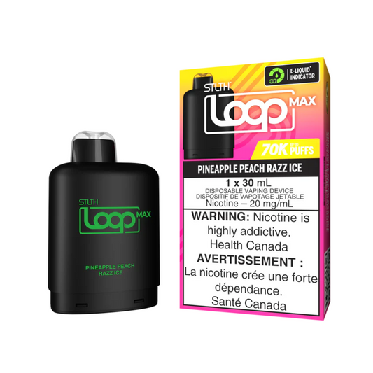 STLTH LOOP MAX Pod Pack - Pineapple Peach Razz Ice