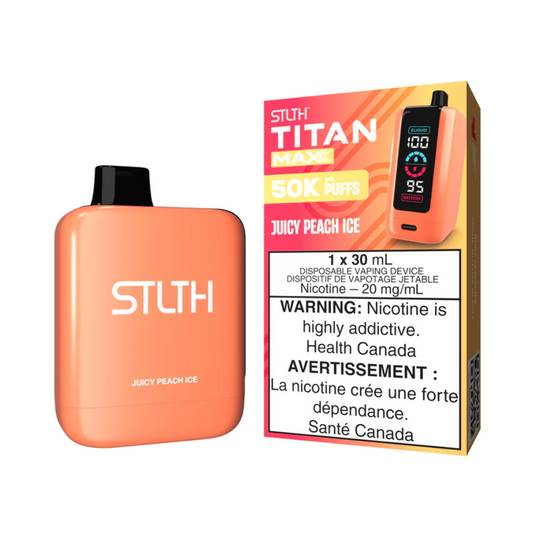 STLTH Titan Max - Juicy Peach Ice