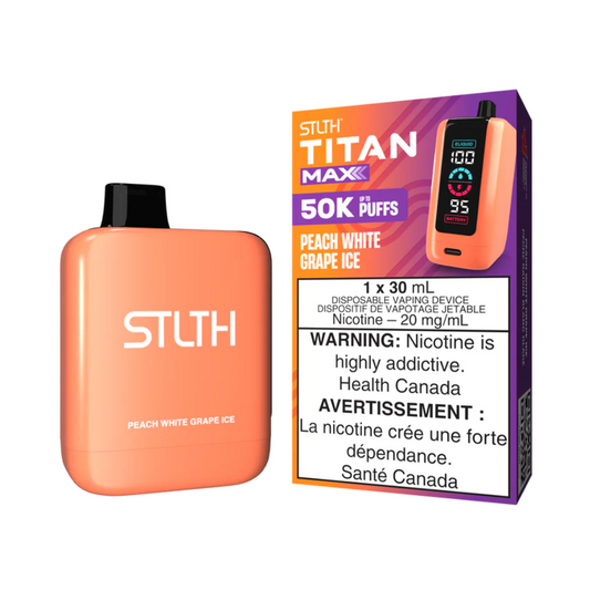 STLTH Titan Max - Peach White Grape Ice