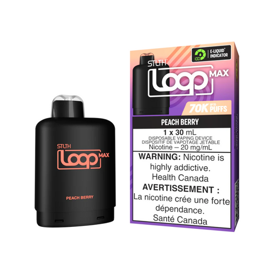 STLTH LOOP MAX Pod Pack - Peach Berry
