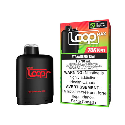 STLTH LOOP MAX Pod Pack - Strawberry Kiwi