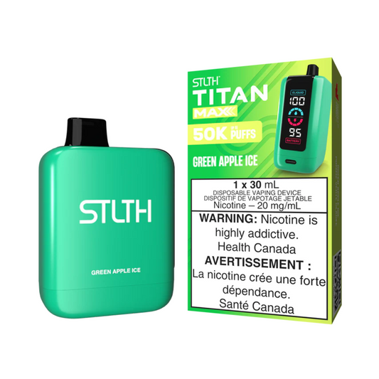 STLTH Titan Max - Green Apple Ice