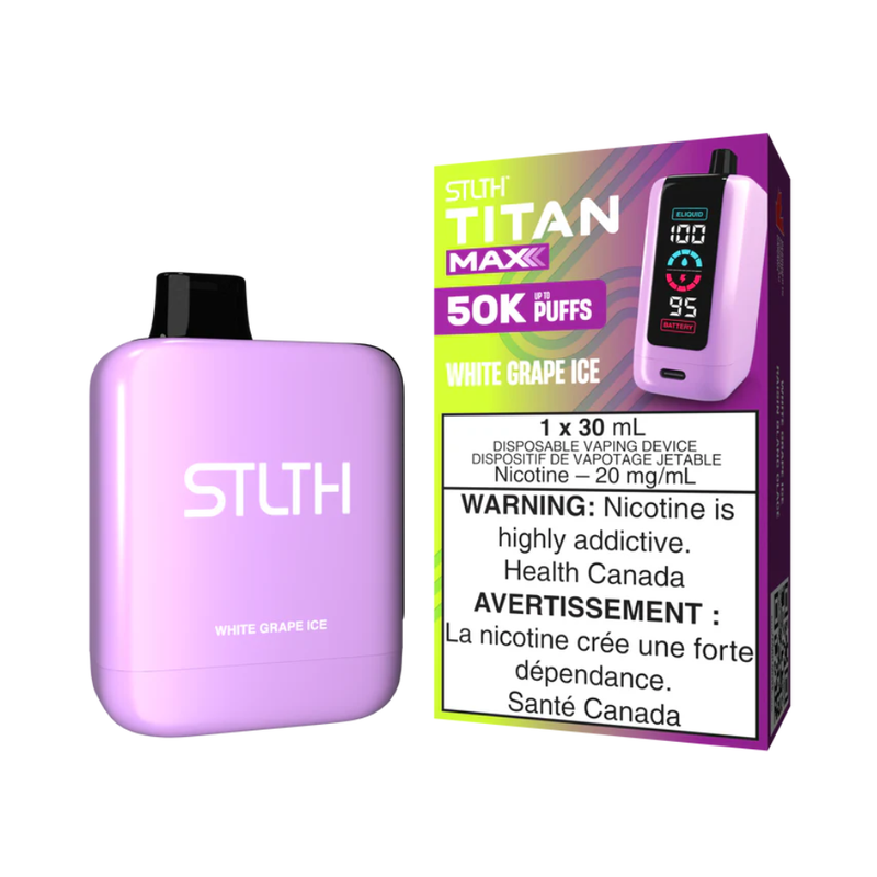 STLTH Titan Max - White Grape Ice
