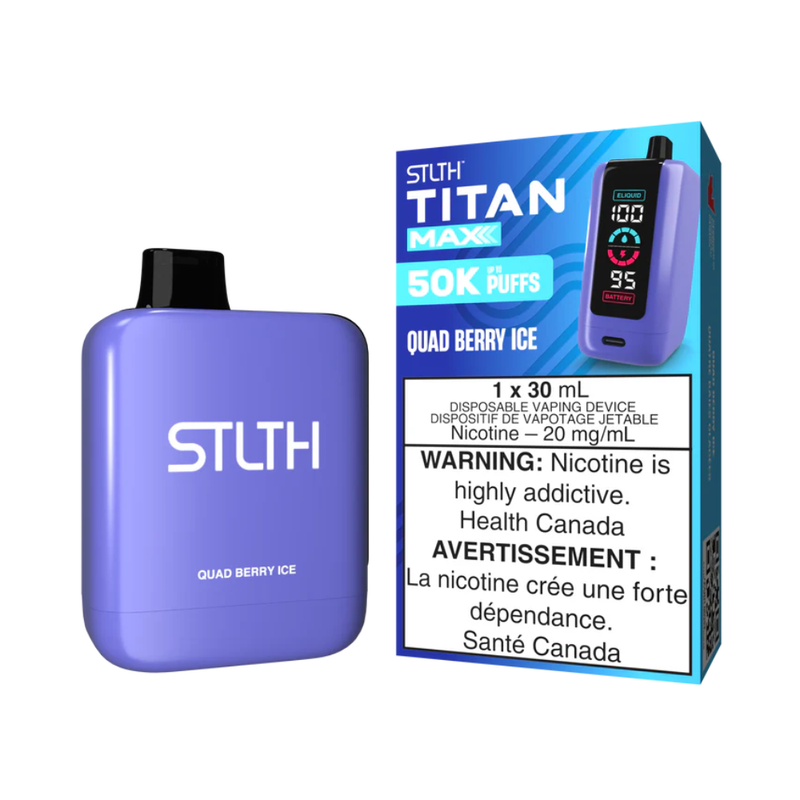 STLTH Titan Max - Quad Berry Ice